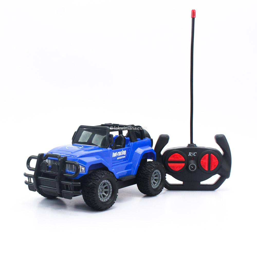 RC Off Road Racing Toy Jeep Blue
